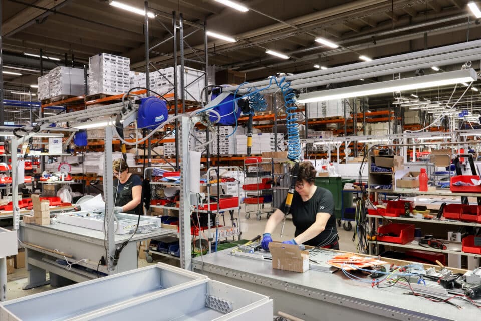 Tootmine UTU Ulvila tehases.