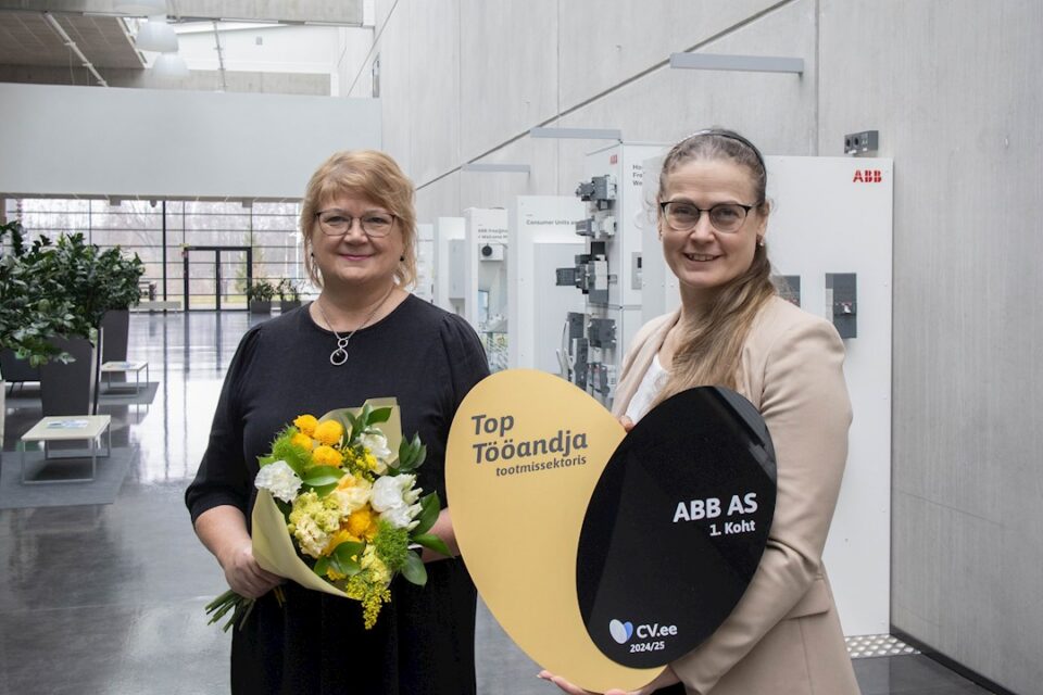 2025. aastal pälvis ABB tööandjana mitmeid tunnustusi. Kevadel pälvis ABB CV-Online iga-aastases tööandjate maineuuringus järjekordselt esikoha Eesti tootmissektori tööandjate seas.