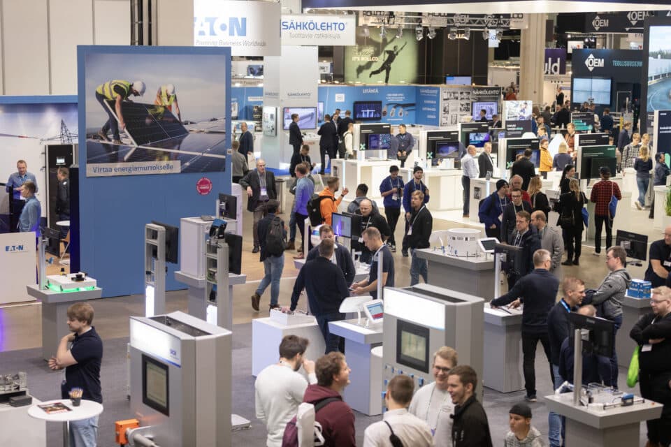 Kolmepäevasel Sähkö-Electricityl saab olema 33 000 m² näitusepinda — see vastab peaaegu viie jalgpalliväljaku suurusele alale.