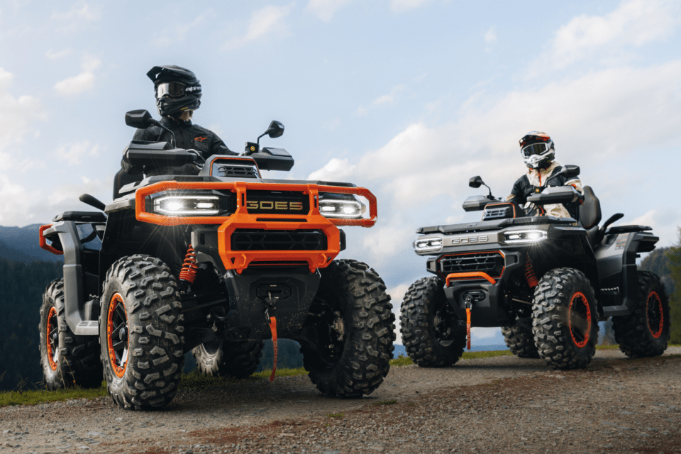 GOES Terrox ATV-d tulevad samuti CFMOTO tehasest, kuid on omanäolise välimusega.