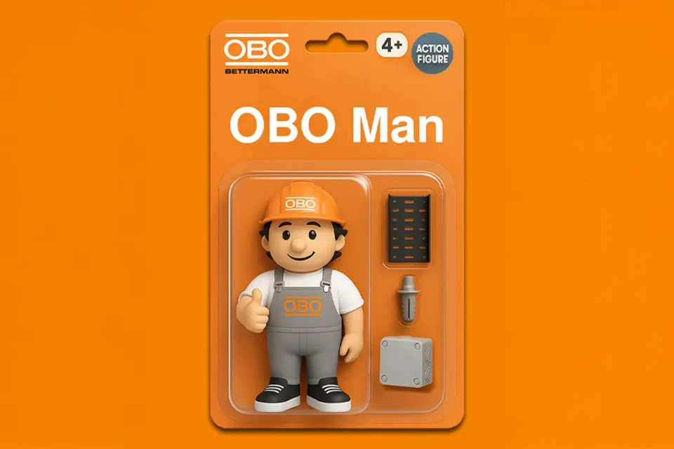 OBO maskott mängukujuna.