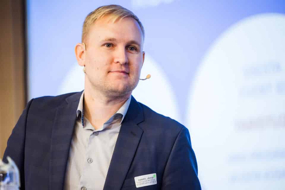 Eesti Elektritööde Ettevõtjate Liidu tegevjuht Kaarel Jänes.