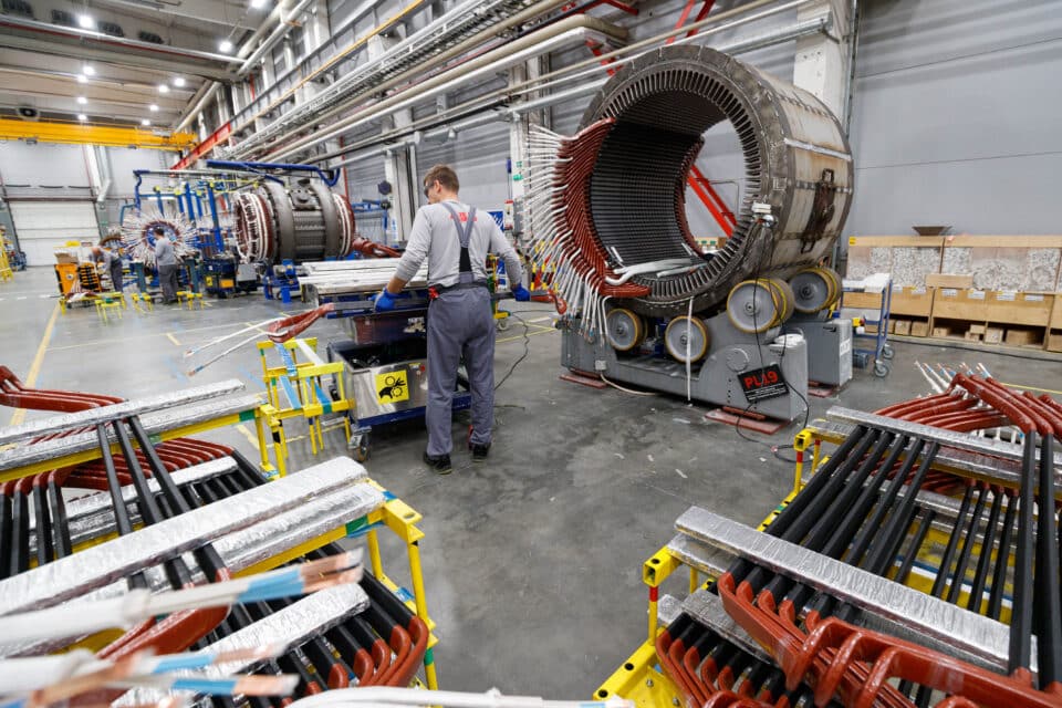 ABB tootmine Jüri tehnoloogialinnakus. 2025. aastal avati seal ka uus tootmisliin, mis pole pildil.