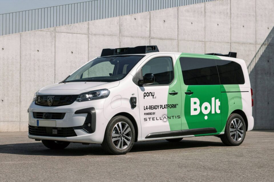 Bolt testib Luksemburgis koostöös Pony.ai ja Stellantisega isejuhtivaid sõidukeid reaalses linnaliikluses.